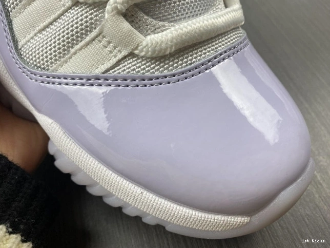 1st Kicks Shoes Violet Pure Jordan Low WMNS AH7860-101 Air 11 0630